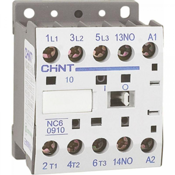 Контактор NC6-0601 6А кат. 230В AC 1НЗ (R) CHINT 247341 ТехноИмпульс