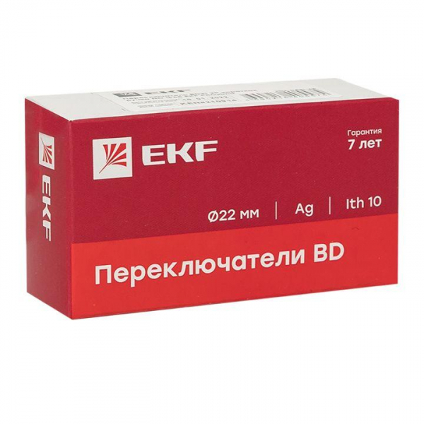 Переключатель BD21 2P короткая ручка NO IP65 PROxima EKF xb2-bd21-65 ТехноИмпульс