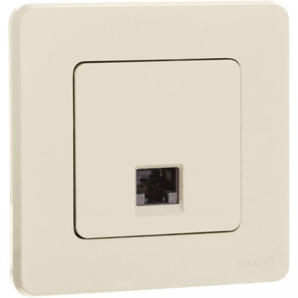 Розетка компьютерная Inspiria RJ45 кат.5E UTP сл. кость IEK 673826 ТехноИмпульс