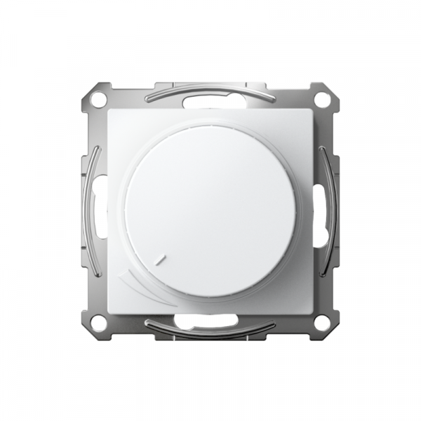 Светорегулятор поворотно-нажимной AtlasDesign 400Вт механизм бел. SE ATN000123 ТехноИмпульс