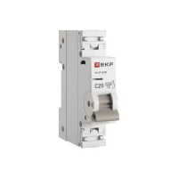 Выключатель автоматический модульный 1п C 20А 6кА ВА 47-63N PROxima EKF M636120C ТехноИмпульс