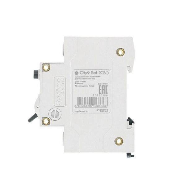 Выключатель автоматический дифференциального тока 2п (1P+N) C 32А 30мА тип AC 4.5кА City9 Set 230В SE C9D34632 ТехноИмпульс