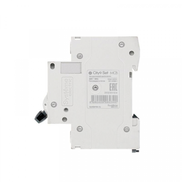 Выключатель автоматический модульный 2п C 63А 4.5кА City9 Set 230В SE C9F34263 ТехноИмпульс