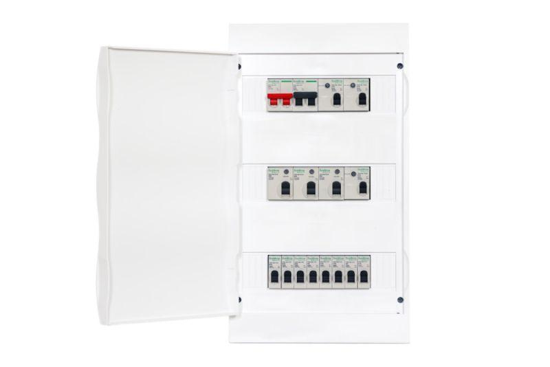 Выключатель дифференциального тока (УЗО) 2п 63А 100мА тип AC City9 Set 230В SE C9R56263 ТехноИмпульс