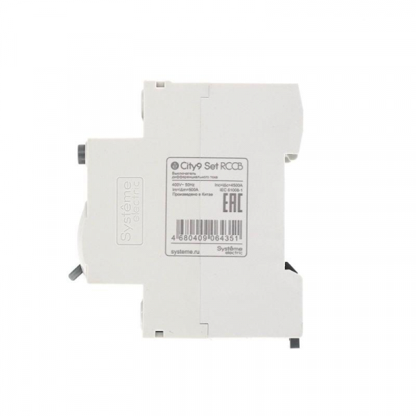 Выключатель дифференциального тока (УЗО) 4п 40А 100мА тип AC City9 Set 400В SE C9R56440 ТехноИмпульс