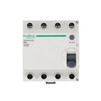 Выключатель дифференциального тока (УЗО) 4п 63А 30мА тип AC City9 Set 400В SE C9R36463 ТехноИмпульс