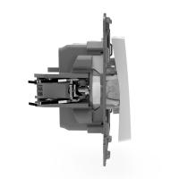 Выключатель 1-кл. СП Pixel 10А IP20 с индикатором механизм бел. TOKOV ELECTRIC TKE-PX-V1I-C01 ТехноИмпульс