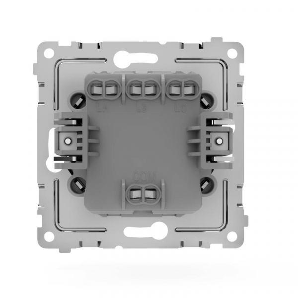 Выключатель 3-кл. СП Pixel 10А IP20 механизм бел. TOKOV ELECTRIC TKE-PX-V3-C01 ТехноИмпульс