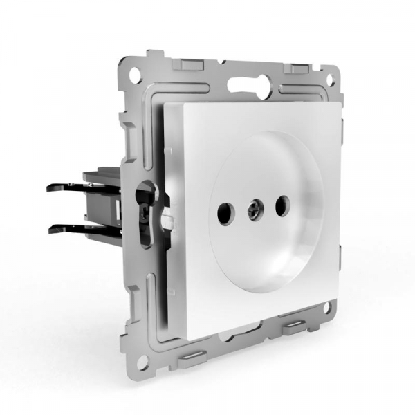 Розетка 1-м СП Pixel 16А IP20 без заземл. механизм бел. TOKOV ELECTRIC TKE-PX-R1-C01 ТехноИмпульс