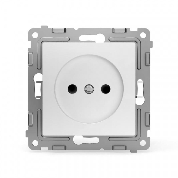 Розетка 1-м СП Pixel 16А IP20 без заземл. механизм бел. TOKOV ELECTRIC TKE-PX-R1-C01 ТехноИмпульс