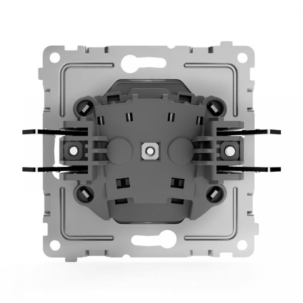 Розетка 1-м СП Pixel 16А IP20 без заземл. защ. шторки механизм бел. TOKOV ELECTRIC TKE-PX-R1SF-C01 ТехноИмпульс