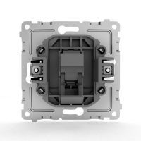 Розетка телефонная 1-м СП Pixel RJ11 механизм бел. TOKOV ELECTRIC TKE-PX-RT1-C01 ТехноИмпульс