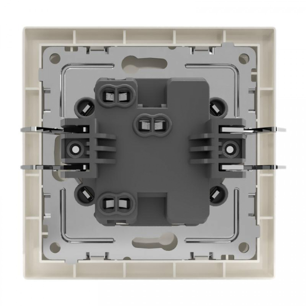 Выключатель 1-кл. СП Pixel 10А IP20 в сборе беж. TOKOV ELECTRIC TKE-PX-V1F-C02 ТехноИмпульс