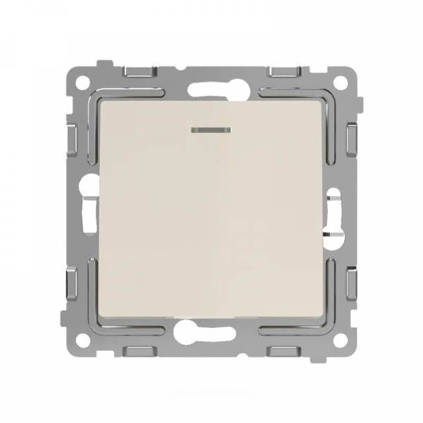 Выключатель 1-кл. СП Pixel 10А IP20 с индикатором механизм беж. TOKOV ELECTRIC TKE-PX-V1I-C02 ТехноИмпульс