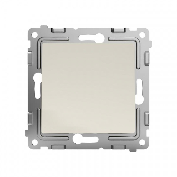 Переключатель проходной 1-кл. СП Pixel 10А IP20 механизм беж. TOKOV ELECTRIC TKE-PX-P1-C02 ТехноИмпульс