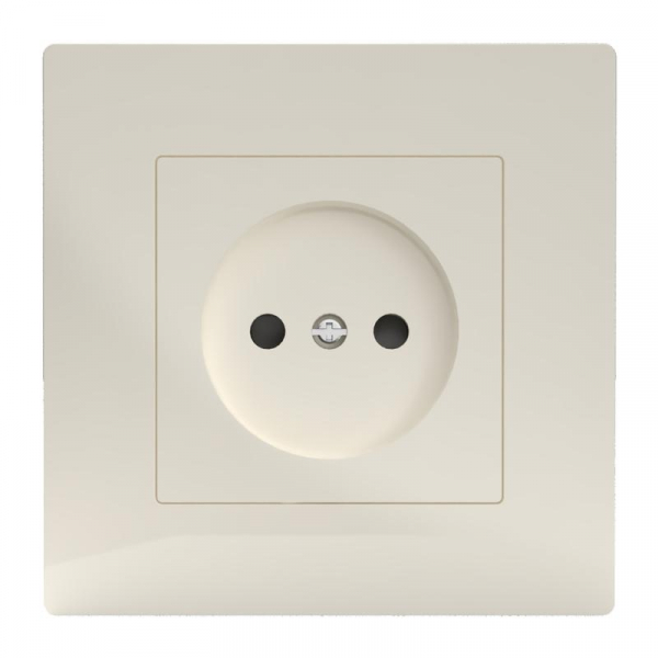 Розетка 1-м СП Pixel 16А IP20 без заземл. в сборе беж. TOKOV ELECTRIC TKE-PX-R1F-C02 ТехноИмпульс