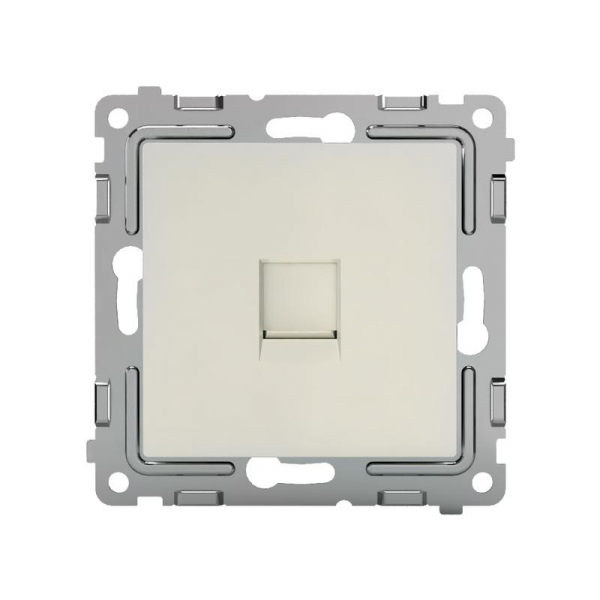 Розетка компьютерная 1-м СП Pixel RJ45 кат.5E механизм беж. TOKOV ELECTRIC TKE-PX-RC1-C02 ТехноИмпульс