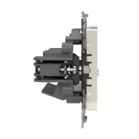 Розетка компьютерная 2-м СП Pixel RJ45 кат.5E механизм беж. TOKOV ELECTRIC TKE-PX-RC2-C02 ТехноИмпульс