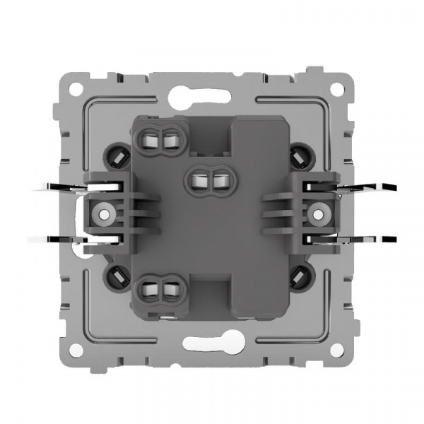 Выключатель 1-кл. СП Pixel 10А IP20 с индикатором механизм алюм. TOKOV ELECTRIC TKE-PX-V1I-C03 ТехноИмпульс