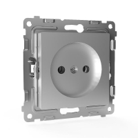 Розетка 1-м СП Pixel 16А IP20 без заземл. защ. шторки механизм алюм. TOKOV ELECTRIC TKE-PX-R1SF-C03 ТехноИмпульс