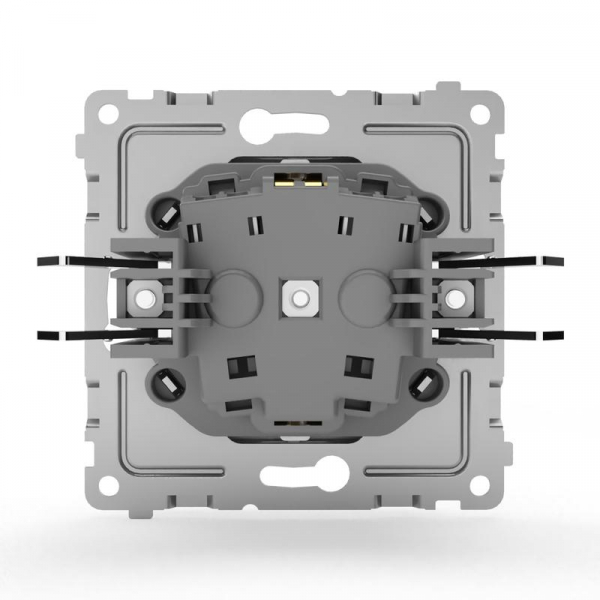 Розетка 1-м СП Pixel 16А IP20 с заземл. защ. шторки механизм алюм. TOKOV ELECTRIC TKE-PX-R1ZSF-C03 ТехноИмпульс