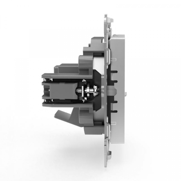 Розетка компьютерная 1-м СП Pixel RJ45 кат.5E механизм алюм. TOKOV ELECTRIC TKE-PX-RC1-C03 ТехноИмпульс