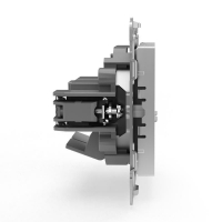 Розетка компьютерная 2-м СП Pixel RJ45 кат.5E механизм алюм. TOKOV ELECTRIC TKE-PX-RC2-C03 ТехноИмпульс