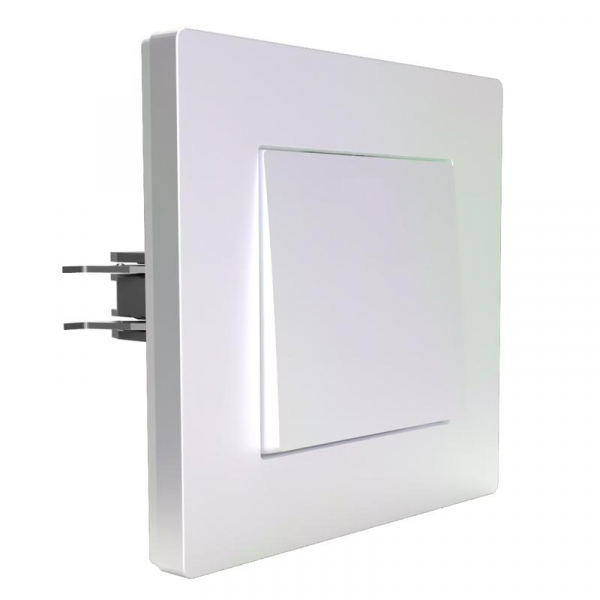 Выключатель 1-кл. СП Pixel 10А IP20 в сборе перламутр. TOKOV ELECTRIC TKE-PX-V1F-C04 ТехноИмпульс