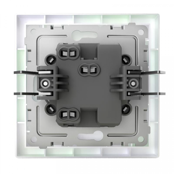 Выключатель 1-кл. СП Pixel 10А IP20 в сборе перламутр. TOKOV ELECTRIC TKE-PX-V1F-C04 ТехноИмпульс