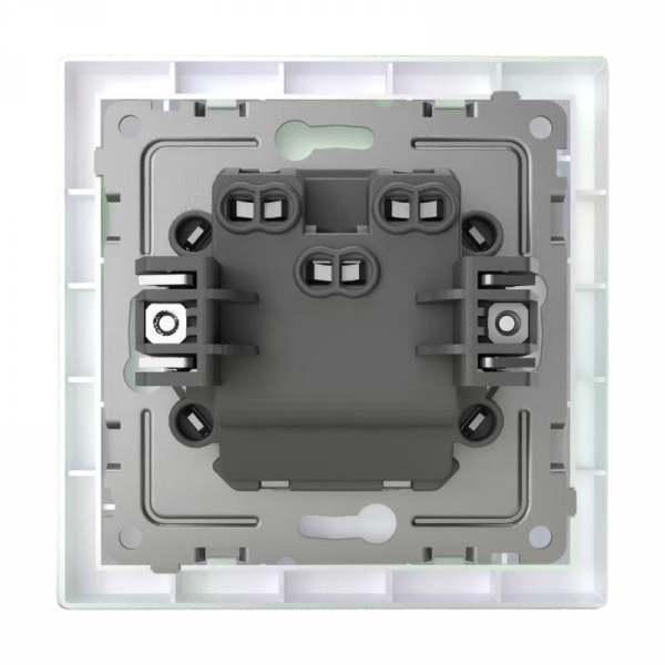 Выключатель 2-кл. СП Pixel 10А IP20 в сборе перламутр. TOKOV ELECTRIC TKE-PX-V2F-C04 ТехноИмпульс