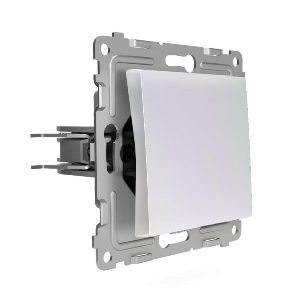 Переключатель проходной 1-кл. СП Pixel 10А IP20 механизм перламутр. TOKOV ELECTRIC TKE-PX-P1-C04 ТехноИмпульс