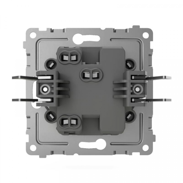 Переключатель проходной 1-кл. СП Pixel 10А IP20 механизм перламутр. TOKOV ELECTRIC TKE-PX-P1-C04 ТехноИмпульс