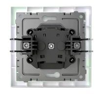 Розетка 1-м СП Pixel 16А IP20 без заземл. в сборе перламутр. TOKOV ELECTRIC TKE-PX-R1F-C04 ТехноИмпульс