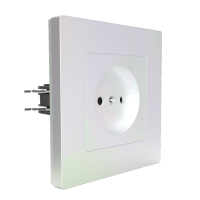 Розетка 1-м СП Pixel 16А IP20 без заземл. в сборе перламутр. TOKOV ELECTRIC TKE-PX-R1F-C04 ТехноИмпульс