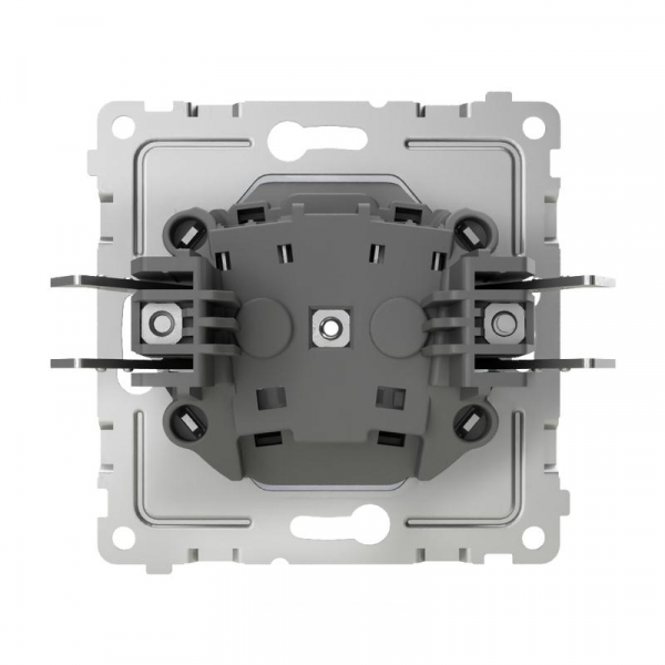 Розетка 1-м СП Pixel 16А IP20 без заземл. механизм перламутр. TOKOV ELECTRIC TKE-PX-R1-C04 ТехноИмпульс