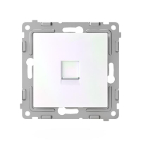 Розетка компьютерная 1-м СП Pixel RJ45 кат.5E механизм перламутр. TOKOV ELECTRIC TKE-PX-RC1-C04 ТехноИмпульс
