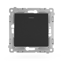 Выключатель 1-кл. СП Pixel 10А IP20 с индикатором механизм карбон TOKOV ELECTRIC TKE-PX-V1I-C14 ТехноИмпульс