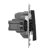 Выключатель 2-кл. СП Pixel 10А IP20 с индикатором механизм карбон TOKOV ELECTRIC TKE-PX-V2I-C14 ТехноИмпульс