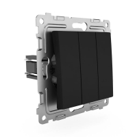 Выключатель 3-кл. СП Pixel 10А IP20 механизм карбон TOKOV ELECTRIC TKE-PX-V3-C14 ТехноИмпульс