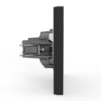 Розетка 1-м СП Pixel 16А IP20 без заземл. в сборе карбон TOKOV ELECTRIC TKE-PX-R1F-C14 ТехноИмпульс
