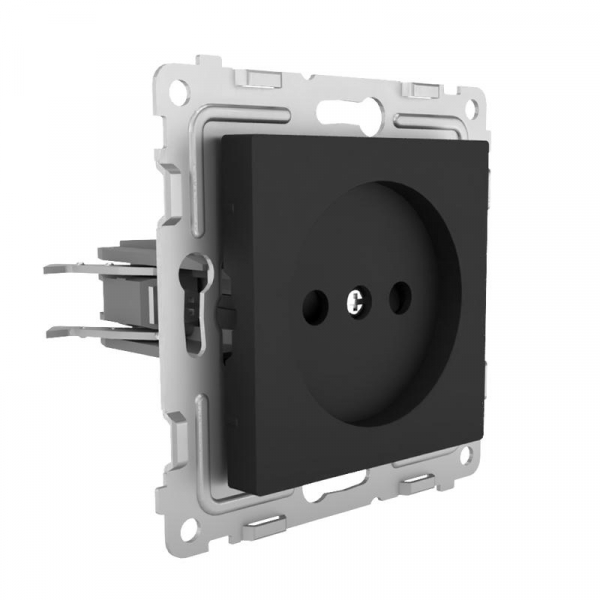 Розетка 1-м СП Pixel 16А IP20 без заземл. механизм карбон TOKOV ELECTRIC TKE-PX-R1-C14 ТехноИмпульс