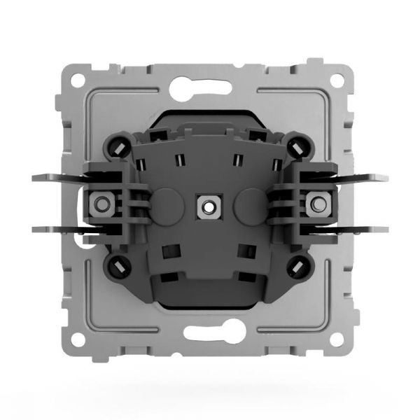 Розетка 1-м СП Pixel 16А IP20 без заземл. механизм карбон TOKOV ELECTRIC TKE-PX-R1-C14 ТехноИмпульс