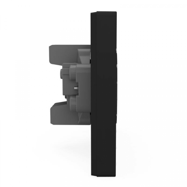 Розетка 2-м СП Pixel 16А IP20 без заземл. в сборе карбон TOKOV ELECTRIC TKE-PX-R2F-C14 ТехноИмпульс