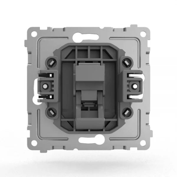 Розетка компьютерная 1-м СП Pixel RJ45 кат.5E механизм карбон TOKOV ELECTRIC TKE-PX-RC1-C14 ТехноИмпульс