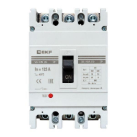 Выключатель автоматический 3п 250/125А 35кА ВА-99М PROxima EKF mccb99-250-125m ТехноИмпульс