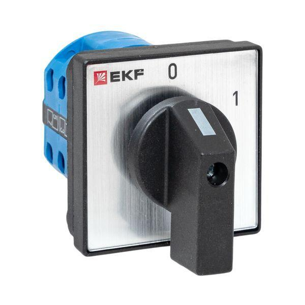 Переключатель кулачковый ПК-1-13 3П 10А "0-1" EKF pk-1-13-10 ТехноИмпульс
