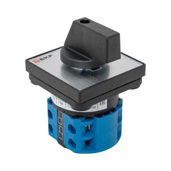 Переключатель кулачковый ПК-1-13 3П 10А "0-1" EKF pk-1-13-10 ТехноИмпульс