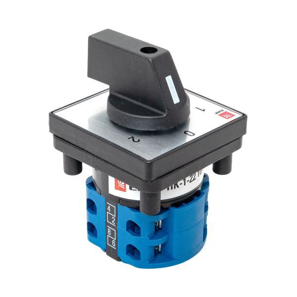 Переключатель кулачковый ПК-1-22 2П 10А "1-0-2" EKF pk-1-22-10 ТехноИмпульс