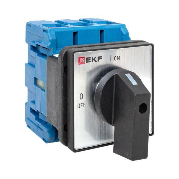 Переключатель кулачковый ПК-2-13 3П 100А "ВКЛ-ВЫКЛ" EKF pk-2-13-100 ТехноИмпульс