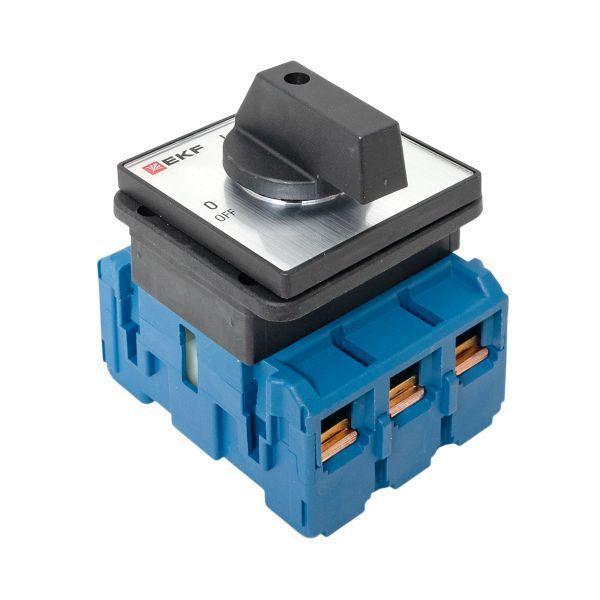 Переключатель кулачковый ПК-2-13 3П 100А "ВКЛ-ВЫКЛ" EKF pk-2-13-100 ТехноИмпульс